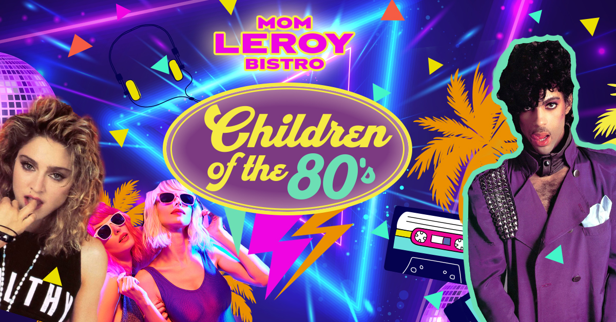 Children of 80's - DJ jován a mom leroy bistro-ban